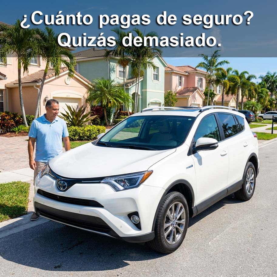 Seguro de auto Toyota RAV4 2016 2017 2018